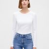 Tricou Crop Modern Rib Tricou Crop Modern Rib
