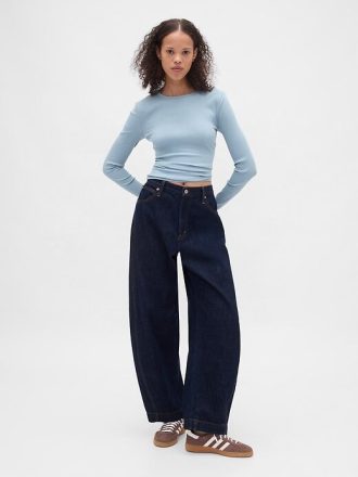 Tricou Crop Modern Rib