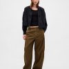 Tricou Crop Modern Rib Scoop