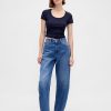 Tricou Crop Modern Rib Scoop