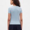 Tricou Crop Modern Rib Scoop