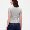 Tricou Crop Modern Rib Scoop
