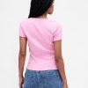 Tricou Crop Modern Rib Scoop