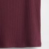 Tricou Crop Modern Rib Scoop Tricou Crop Modern Rib Scoop