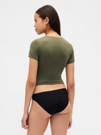 Tricou crop SecondSkin