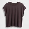 Tricou Crop Supima® Cotton Relaxed