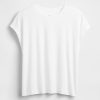 Tricou Crop Supima® Cotton Relaxed