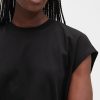 Tricou Crop Supima® Cotton Relaxed
