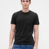 Tricou cu buzunar din bumbac organic