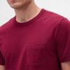 Tricou cu buzunar din bumbac organic