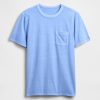 Tricou cu buzunar din bumbac organic
