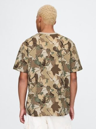 Tricou cu buzunar relaxat pentru adulți