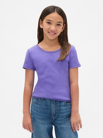Tricou cu coaste pentru copii