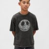 Tricou cu craniu pentru copii Gap × Disney Tim Burton The Nightmare Before Christmas
