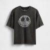 Tricou cu craniu pentru copii Gap × Disney Tim Burton The Nightmare Before Christmas