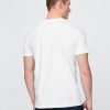 Tricou cu decolteu în V din jerseu de bumbac