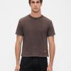 Tricou cu grafic crop greu Tricou cu grafic crop greu