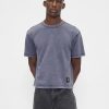 Tricou cu grafic crop greu