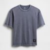 Tricou cu grafic crop greu