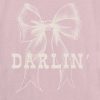 Tricou cu grafic Darlin Bow pentru copii