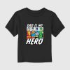 Tricou cu grafic DC Comics Justice League Hero Dad pentru copil mic