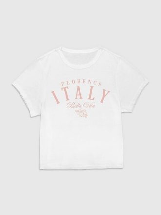 Tricou cu grafic Florența Italia pentru bebeluși