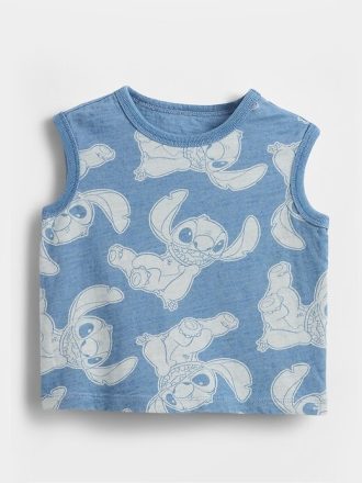 Tricou cu grafic Lilo & Stitch pentru bebeluși și copii mici