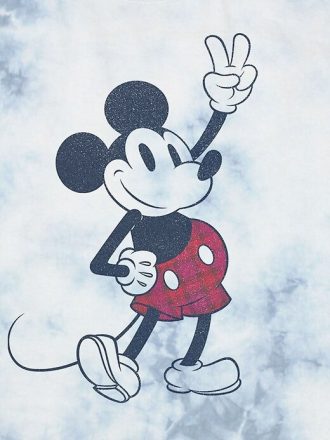 Tricou cu grafic Mickey And Friends Tie Dye Mickey