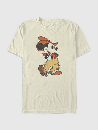Tricou cu grafic Mickey Mouse Cowboy