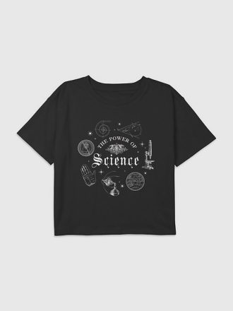Tricou cu grafic pentru copii Power of Science