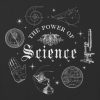 Tricou cu grafic pentru copii Power of Science