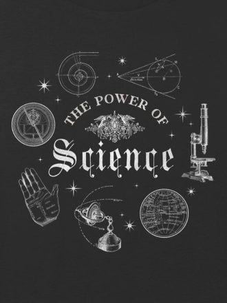 Tricou cu grafic pentru copii Power of Science