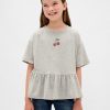 Tricou cu grafic Peplum pentru copii Tricou cu grafic Peplum pentru copii