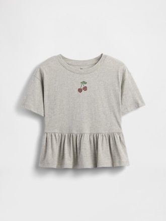 Tricou cu grafic Peplum pentru copii Tricou cu grafic Peplum pentru copii