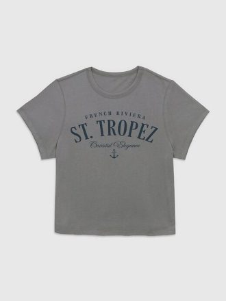 Tricou cu grafic St Tropez pentru bebeluși