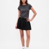 Tricou cu logo crop din jerseu de bumbac Tricou cu logo crop din jerseu de bumbac