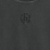 Tricou cu logo crop din jerseu de bumbac Tricou cu logo crop din jerseu de bumbac