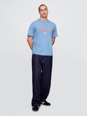 Tricou cu logo Gap Sport
