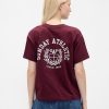 Tricou cu logo grafic relaxat