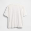 Tricou cu logo grafic relaxat pentru copii
