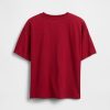 Tricou cu logo grafic relaxat pentru copii