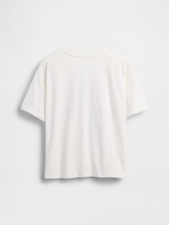 Tricou cu logo grafic relaxat pentru copii