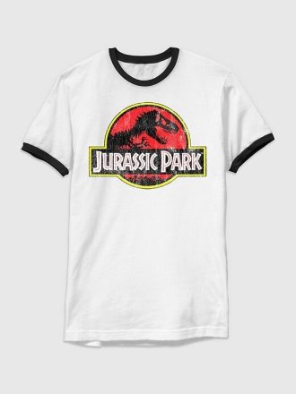 Tricou cu logo-ul clasic Jurassic Park