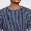 Tricou cu mesh croșetat cu decolteu Tricou cu mesh croșetat cu decolteu