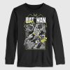 Tricou cu mânecă lungă cu grafic DC Comics Batman pentru copil mic