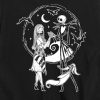 Tricou cu mânecă scurtă Jack Sally Zero Coșmar înainte de Crăciun