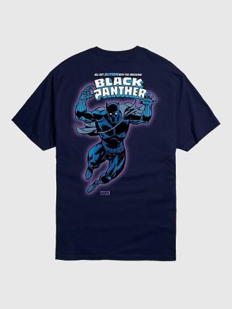 Tricou cu mânecă scurtă Marvel Black Panther