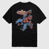 Tricou cu mânecă scurtă Marvel Grunge Spiderman
