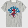 Tricou cu mânecă scurtă Marvel Spidey Doodle pentru copil mic