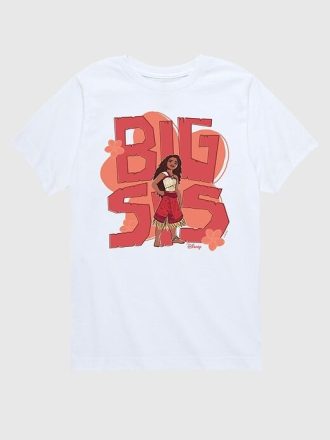 Tricou cu mânecă scurtă Moana 2 Big Sis Moana pentru copil mic
